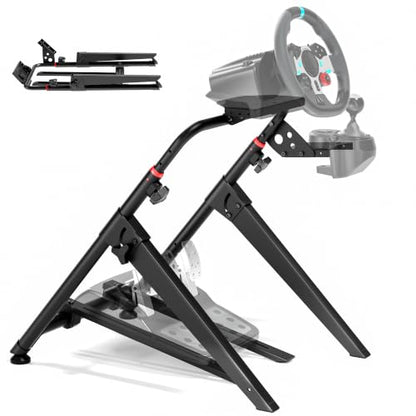 ARES WING Foldable Sim Racing Wheel Stand, Formula and GT Racing Simulator Cockpit Compatible with Fanatec, Thrustmaster, Logitech, Moza, Racing Games on PS5, PS4, Xbox and PC