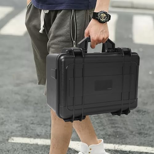 Graded Card Case, Waterproof Trading Card Storage Box for Card Slab | Graded Card Carrying Case Storage Box for 72+ PSA, CSG, BGS, SGC Sports Trading Cards with 7 EVA Foam - size: L (holds 72+ Graded Cards-waterproof)