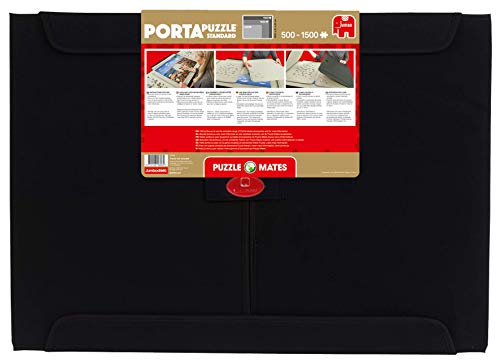 Jumbo, Puzzle Mates, Portapuzzle - Standard 1,500 Piece Jigsaw Storage Board Case, Jigsaw Puzzle Accessories, Puzzle Storage