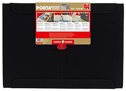 Jumbo, Puzzle Mates, Portapuzzle - Standard 1,500 Piece Jigsaw Storage Board Case, Jigsaw Puzzle Accessories, Puzzle Storage