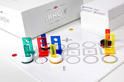 Tactic Games US iKNOW Bet-On-The-Answer Quiz Game - Everyone Plays At Once - Family Trivia - Board Game Forup To 6 Teams Or Players (52658)