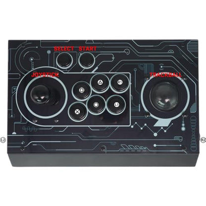 FightBox R10 Arcade Fight Stick With Trackball Retro Game Controller