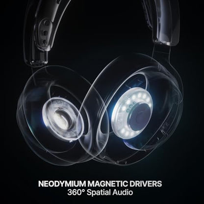 SteelSeries Arctis Nova 7P Wireless Gen 2 Gaming Headset - Real-Time App Control, 50+ HR Play, Neodymium Magnetic Drivers, Mix 2.4GHz/Bluetooth, PS5, PS4, PC, Switch 1/2, Mobile - Black - color: Black, style: PlayStation | PC