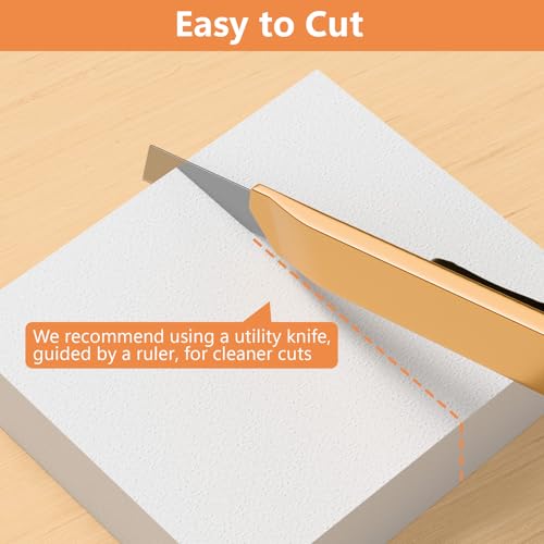 Trading Card Dividers for Storage Boxes - 12PCS High-Density Foam Card Spacer Blocks, Bulk Box Divider, Card Storage Supplies for MTG, TCG, Baseball & Sports (White) - style: 12PCS