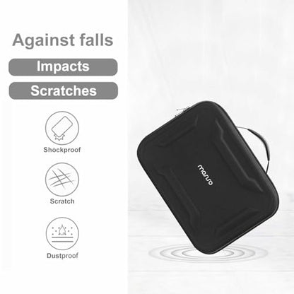 MOSISO Carrying Case Compatible with Playstation 5 Console,Protective Hard Shell Storage Bag Compatible with PS5 Digital Disc Edition,Controllers,Games and Other Accessories with Shoulder Strap, Black