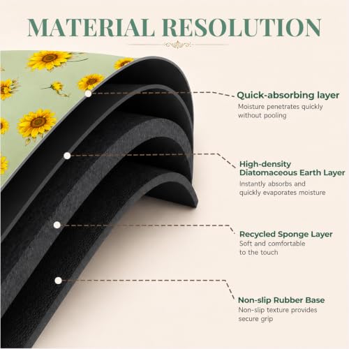 Green Mahjong Mat for Table & 50PCS Stickers| Carrying Bag, Heavy Floral Mahjong Mats& 2 Dices, Noise Reduction Non Slip Foldable, 31.5x31.5 Game Table Cover, for Playing Card, Board Tile Games - color: Green