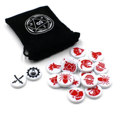 D&D Class and Monster Tokens for Dungeons and Dragons (Expansion Set) - style: Expansion Set