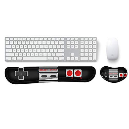 Keyboard Wrist Rest Pad and Mouse Wrist Support for Office, Game,Computer, Laptop, Pain Relief Memory Foam Wrist Rest Set (WRT-05)
