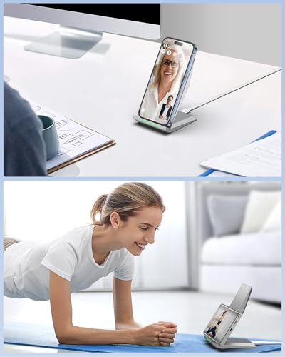 Fast Wireless Charger, [2 Pack] NANAMI Wireless Charging Stand for iPhone 16/16 Plus/16 Pro/16 Pro Max/15/14/13/12, Phone Charger Dock for Samsung Galaxy S26/S26+/S24/S24 Ultra/S23/S22/S21, Pixel 6/5 | Compatible with iPhone 17/17 Pro/16/15/14/13/12,Phone