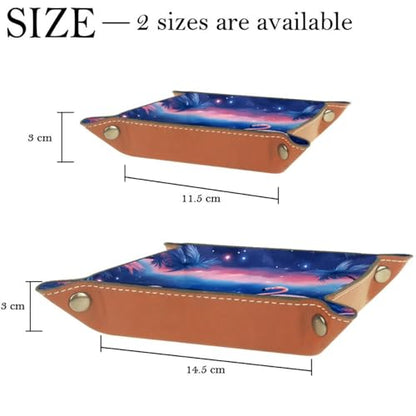 Starry Flamingo Dice Tray PU Leather Dice Rolling Tray Folding Dice Holder for Dice Games, Like RPG, DND and Other Table Games - color: Multi 6