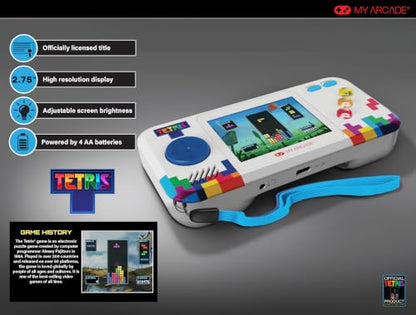 My Arcade Tetris Pocket Player Pro: Puzzle Games, Tetris Handheld - style: Tetris