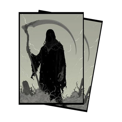 Grim Reaper 1 - MTG Card Sleeves, 104ct, Standard Size, Textured | Perfect for Double Sleeving, Smudge Resistant Matte Back, Standard 66x92mm - Compatible with Magic The Gathering & TCG Cards - color: Grim Reaper 1, size: Textured