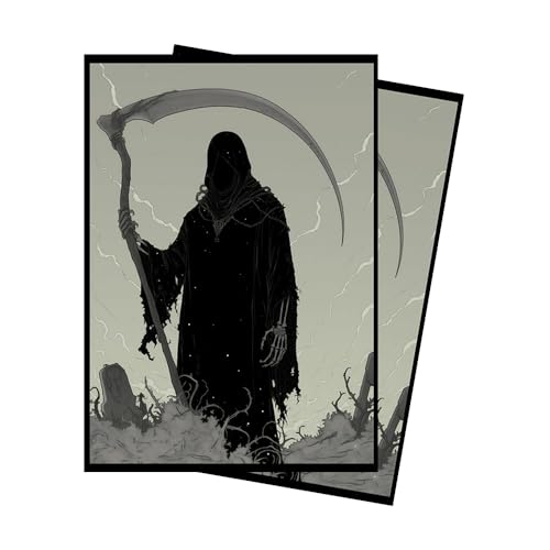 Grim Reaper 1 - MTG Card Sleeves, 104ct, Standard Size, Textured | Perfect for Double Sleeving, Smudge Resistant Matte Back, Standard 66x92mm - Compatible with Magic The Gathering & TCG Cards - color: Grim Reaper 1, size: Textured