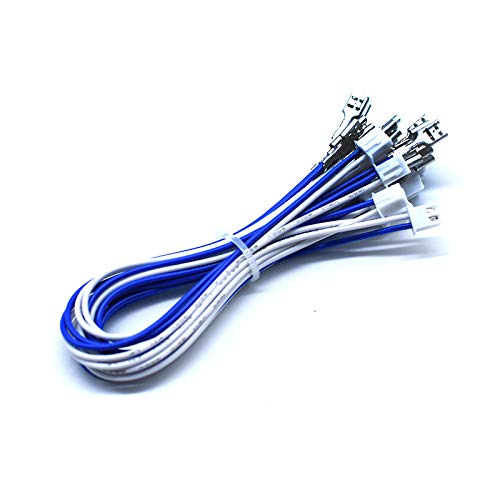 Arcity 20 Pcs Arcade Button Wires Harness Cable for Zero Delay USB Encoder PCB with 0.187" 4.8mm Terminals Compatible with Micro Switches HAPP Style Arcade Buttons Joysticks New - color: 0.187 inch(4.8mm)