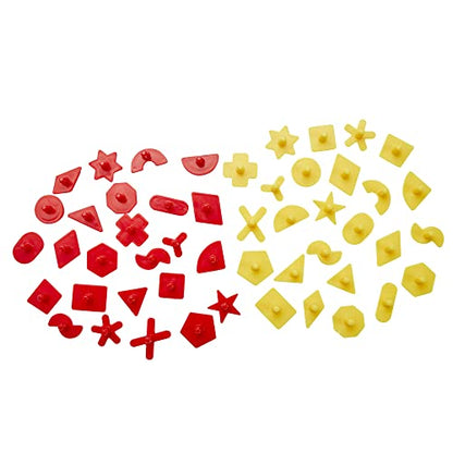 Hasbro Gaming Perfection Plus 2-Player Duel Mode Popping Shapes and Pieces Ages 5 and Up, Easter Gifts for Kids (Amazon Exclusive)