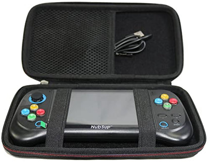 Maoershan Protable Hard Travel Carrying Case For X9 Preloaded RG552 RG351 RGB10 Handheld Game Console 5/5.1 inch Retro Handheld Android System Video Games Consoles（Only Case）