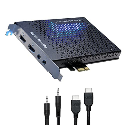 AVerMedia Live Gamer HD 2-PCIe Internal Game Capture Card, Record and Stream in 1080p 60 with Multi-Card Support, Low-Latency Pass-Through on Xbox series x/s, PS5, Nintendo Switch, Windows 10 (GC570)