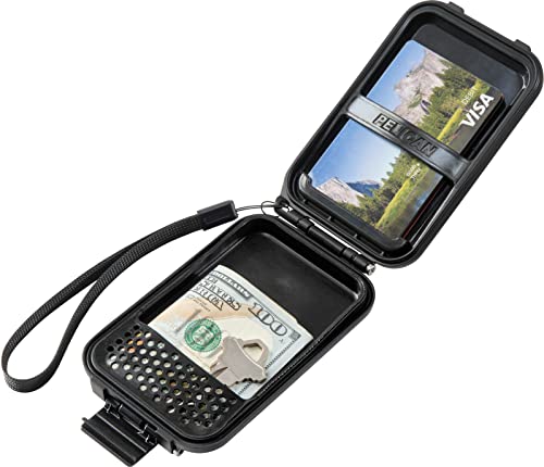 Pelican Wallet G5 RFID Blocking Field Wallet - RFID Wallet for Men and Women (Black) - color: Black