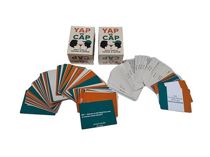The Party Game of Yappin & Cappin - Fun Social Party Game for Gatherings with Bold Opinions and Wild Debates