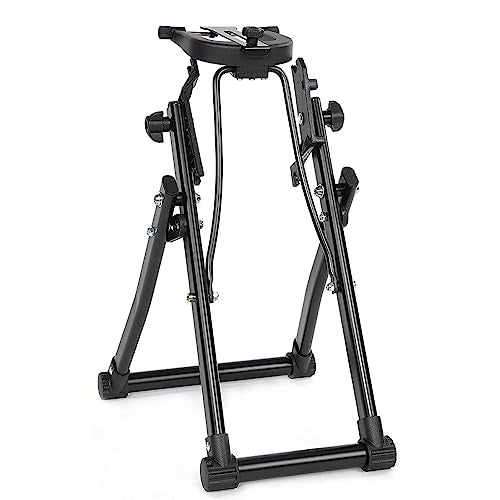 Haofy Bicycle Wheel Truing Stand Aluminum Alloy 25 27 Inch Adjustable Wheel Alignment Tool Foldable Frame for Home Garage Bike Repair Shop and Race Event Use