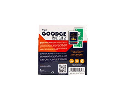 Regal Games The Goodge Rules Fun Card Game Set - 3 4 Player Card Games for Adults, Kids, Teens - Fun & Travel Playing Cards for Game Night (1 Deck, 51 Cards) - size: The Goodge Rules