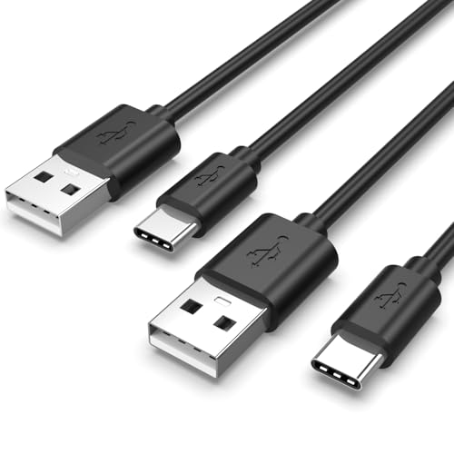 Superer PS5 Controller Charger Cable, 10FT USB C Charging Cord 2 Pack for PlayStation 5 DualSense, Xbox Series X/S & Elite Series 2 Controllers - color: Black, size: 10 ft (2 Pack), style: Standard PVC Cable