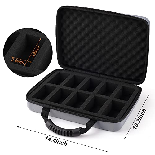 1200-2200 Card Game Case for Against Humanity, Trading & Sports Cards (Grey) - color: Grey-1