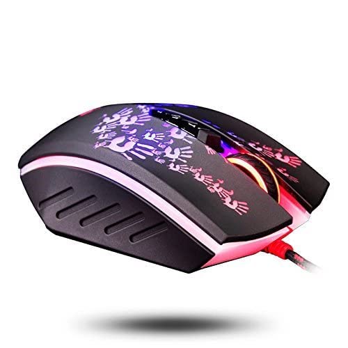 Bloody A60L Optical Gaming Mouse with Light Strike (LK) Switch & Scroll - Fully Programmable and Advance Macros (A60L) - color: A60L