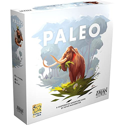 Asmodee Paleo Board Game - A Cooperative Paleolithic Adventure for Strategy Enthusiasts, Cooperative Family Fun for Kids & Adults, Ages 10+, 2-4 Players, 45-60 Minute Playtime - style: Paleo