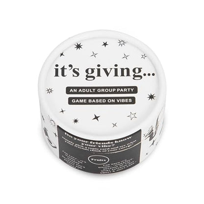 It’s Giving – A Fun Family Card Game Where You Find Out What Everyone Thinks Your Vibe is Through Silly Prompts – Great for The Whole Family on Family Game Night