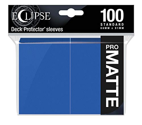 Ultra Pro - Eclipse Standard Matte Sleeves 100 Pack - Pacific Blue - color: Pacific Blue