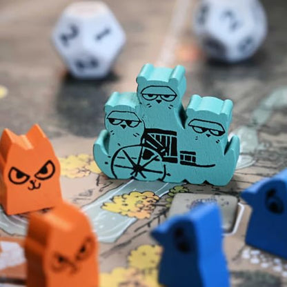 Root: Riverfolk Hirelings Pack Expansion by Leder Games | Ages 10+ | 2-4 Players | Add Allied Hirelings, New Tactical Options & Enhanced Replayability - style: Root Riverfolk Hirelings Pack