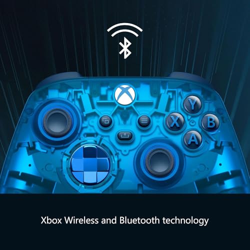 Microsoft QAU-00150 Wireless Dual Controller Bundle (Sky Cipher Special Edition) for Xbox Series X|S, Xbox One, Windows PC, Android and iOS (Renewed) - color: Sky Cipher
