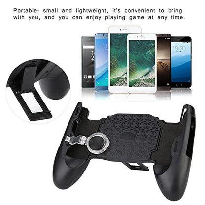 Portable Telescopic Phone Gamepad Holder for Android iOS Mobile Controller Play Game 3 in 1 Universal Gamepad Gaming Handheld with Stand and Kickstand Compatible with Gaming on Smartphone