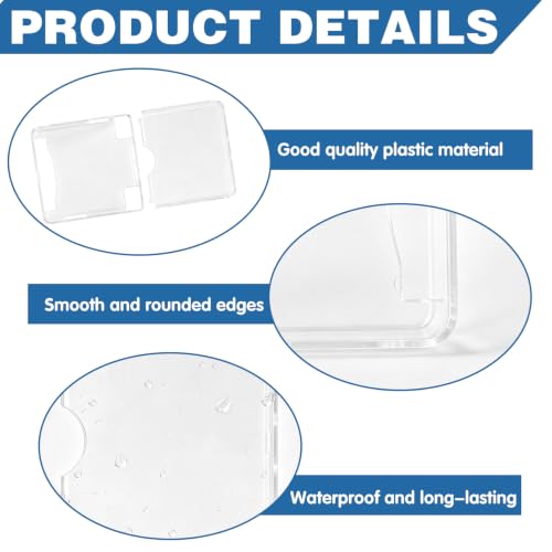 Anti-Scratch Hard Transparent PC Protective Cases Shell Cover, Compatible with Gameboy Advance Case Gameboy Sp Clear PC Cover For Console Gaming Accessory