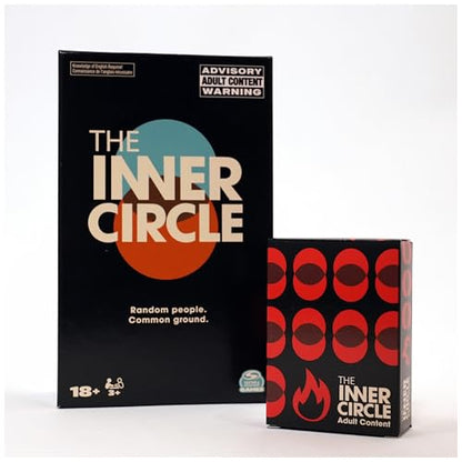 Spin Master Games The Inner Circle Find Common Ground Party Game | Adult Card Game of Finding Similairites Between Traits, 69 NSFW Cards for Happy Hours, Mature Content, 3-10 Players, Ages 18+ - style: The Inner Circle