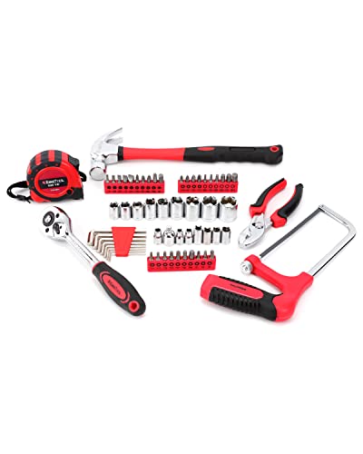 KingTool Home Repair Tool Kit - 226 Piece General Home/Auto Repair Tool Set, General Mechanic Tool Set, General Household Tool Kit, Perfect for Homeowner, Diyer, Handyman - style: 226-Pieces