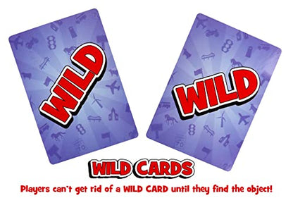 Regal Games Travel Games - Outdoor Scavenger Hunt Card Game for Kids Ages 4-12 - Nature & Road Trip Activities for Families, Camping & Vacation Fun, 2-8 Players, 54 Scavenger Hunt Cards