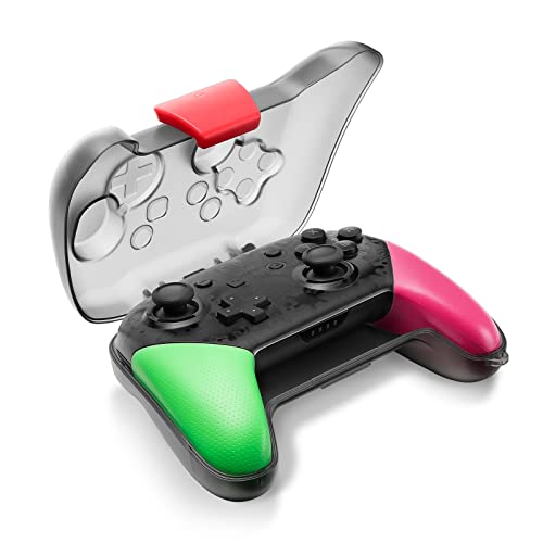 Tomtoc Switch Pro Controller Case - Hard Shell Joystick Protector for Nintendo Switch OLED, Shock-proof, Anti-scratch, Water-resistant Accessory Cover