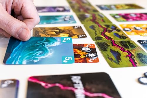 Capstone Games Riftforce Strategy Board Game for 2 Players | Competitive Elemental Duels with Asymmetric Factions, Tactical Depth & Replay Value, Fantasy Tabletop Game | Ages 10+ | 30–45 Min Playtime