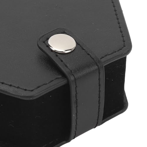Portable PU Leather Dice Tray with Removable Slotted Insert Sponge Lined Dice Box Storage Holder Compatible with Board Game Accessories
