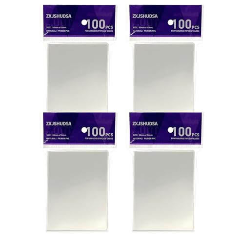 400pcs MTG Card Sleeves, White Matte Card Sleeves Magic Cards, Protect All Your Trading Cards, for Sports Cards Football Cards Game Cards, 66 x 91 mm - color: White, size: 400
