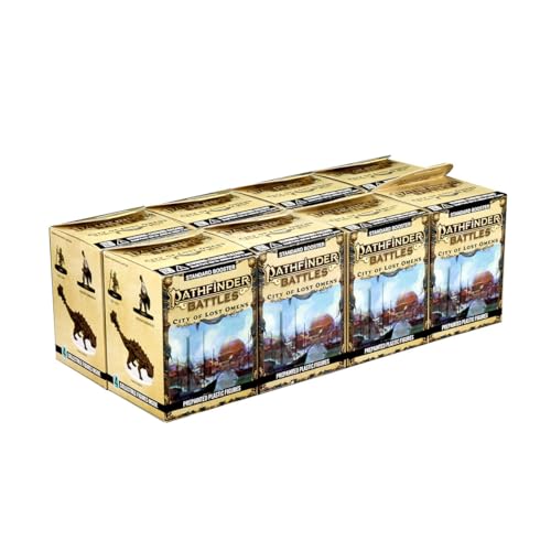 WizKids Pathfinder Battles: City of Lost Omens Booster Brick (8) Miniatures - style: Brick