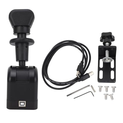 Brilluxa Racing Handbrake, Analog USB E-Brake Controller and Drift Brake Lever Compatible with Logitech G27 G29 G923, PC Video Game Sim Racing Steering Wheel Shifter Setup Accessory