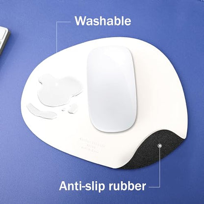 GREEDY FARMERS Mouse pad, Non-Slip Washable Waterproof Computer Mouse pad (Vanilla Cream) - color: Vanilla Cream