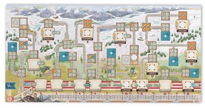 Great Western Trail 2nd Edition Rails to the North Board Game Expansion - New Adventures Await! Strategy Game for Kids & Adults, Ages 12+, 1-4 Players, 75-150 Min Playtime Made by Eggertspiele