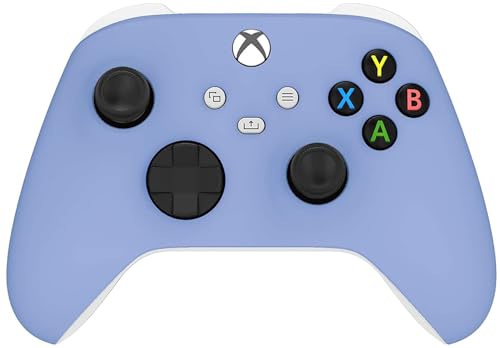 Custom Controllerzz Wireless Controller for Microsoft Xbox Series X/S & Xbox One - Soft Touch Feel - Custom Xbox Series X/S Controller (X/S Light Violet) - color: X/S Light Violet