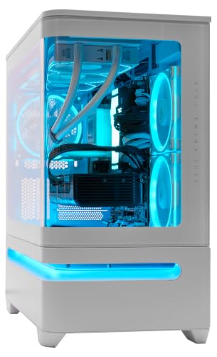 Prime AP202 White - AMD Ryzen 9-9950X3D 16 core 4.3GHz - Radeon RX 9070 XT - 2TB NVMe SSD - 64GB DDR5-850W - Windows 11 Liquid Cooled Gaming Desktop PC WiFi RGB - color: White