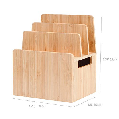 MobileVision Bamboo Charging Station & Compatible Apple Watch Adapter Combo Multi Device Organizer for Apple Watch, Smartphones, Tablets, Laptops, and More - color: Stand w/ Compatible Apple Watch Adapter Combo