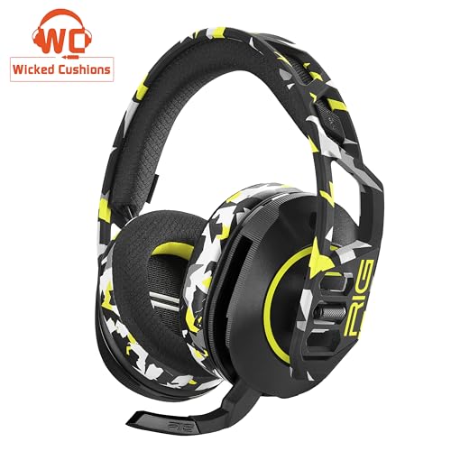 RIG 600 PRO HS Dual Wireless Multiplatform Gaming Headset | Wireless 2.4GHz / Bluetooth for PlayStation PS4, PS5, Nintendo Switch, PC, USB, Steam Deck, Android, iPhone - Acid Camo
